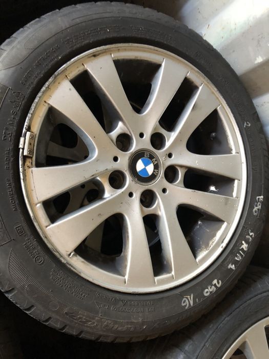Set jante aliaj cu cauciucuri iarna 205/55/16 BMW E90-91 , seria 1 E87