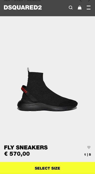 Обувки DSQAURED2 кецове сникърси маратонки