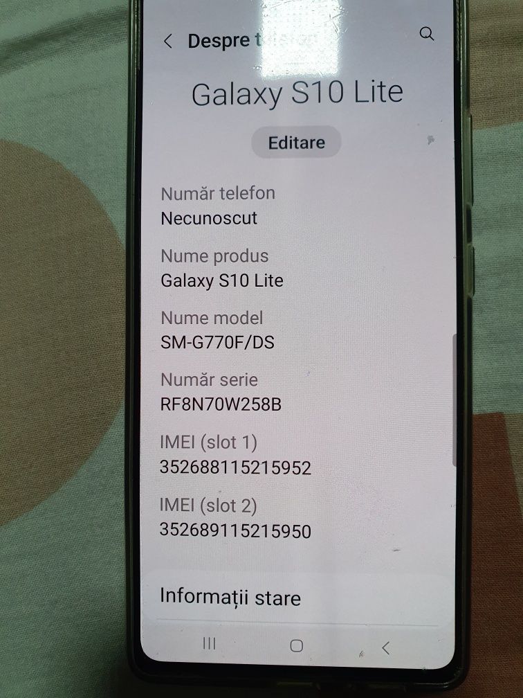 Samsung S10 lite