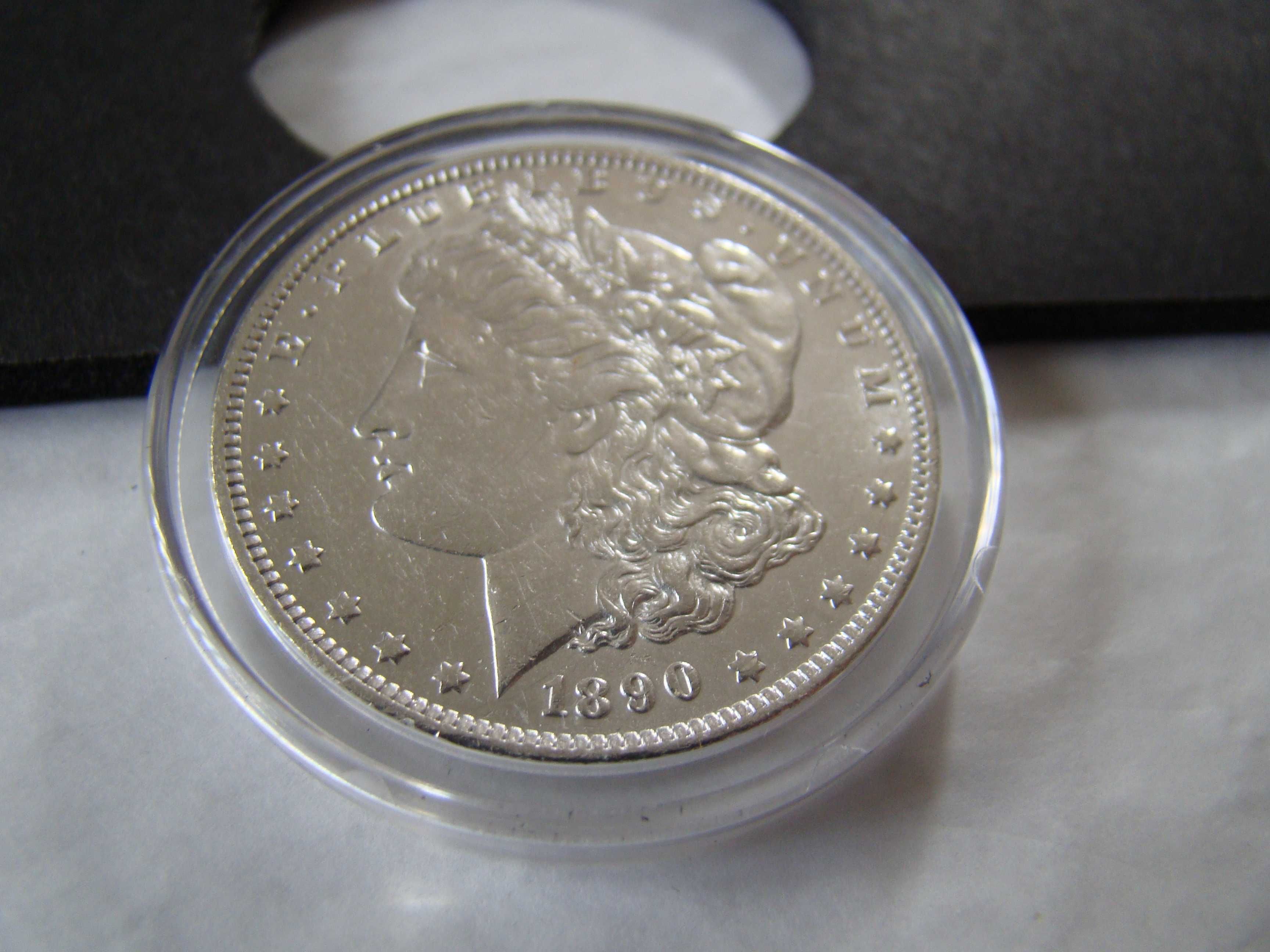 Moneda argint 1 dolar Morgan Dollar  O 1890