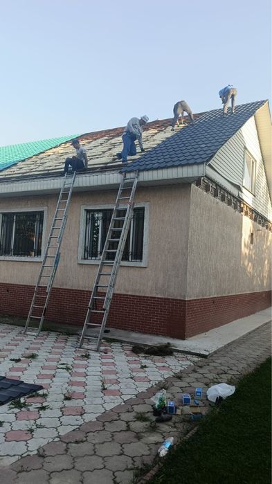 Крыши!перекрытие крыш!профнастил ,черепица,устранение течи !