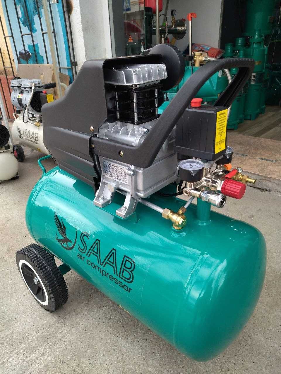 Компрессор Kompressor 24 litr 220V 2HP – Yangi SAAB BM24