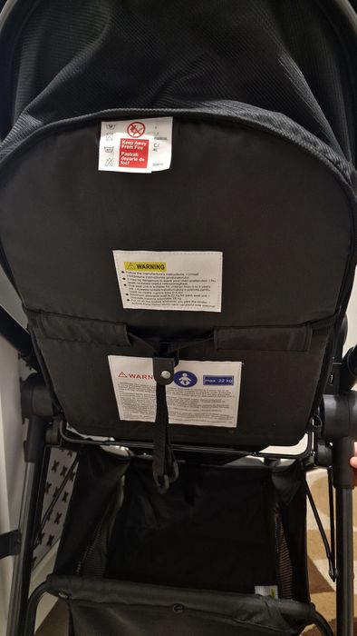 Cărucior 3 in 1 Coccolle , 0-36 , scoica+accesorii