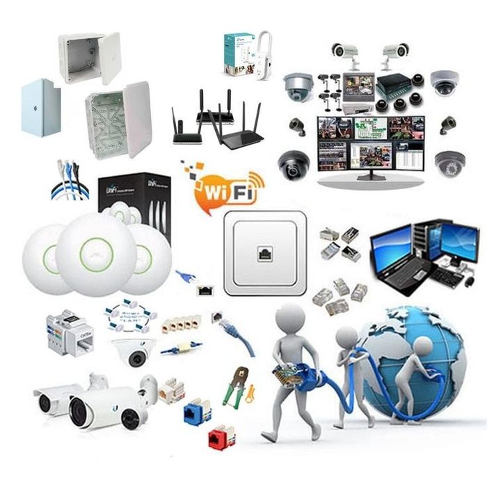 Установка, Обслуживание, Ремонт видеонаблюдения и компьютеров