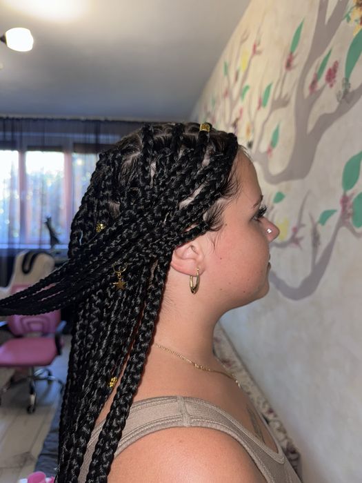 Codițe afro/box braids/boho braid/cornrows