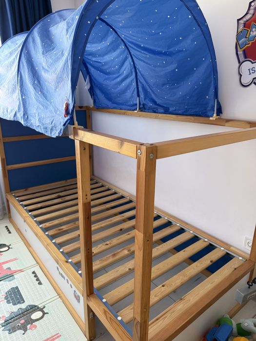 Ikea детско легло KURA 90/200