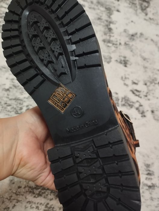 Леопардовые сапоги