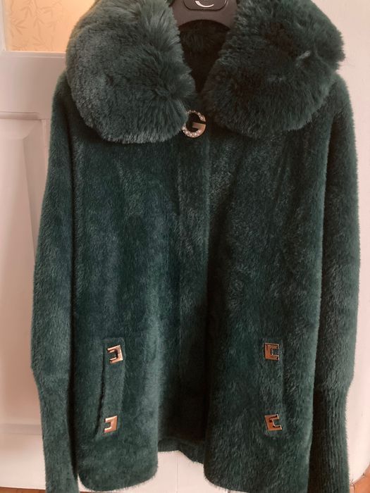 Жилетка -палто с ангора