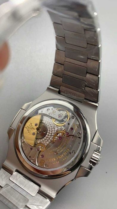 patek philippe nautilus v3 сребро power