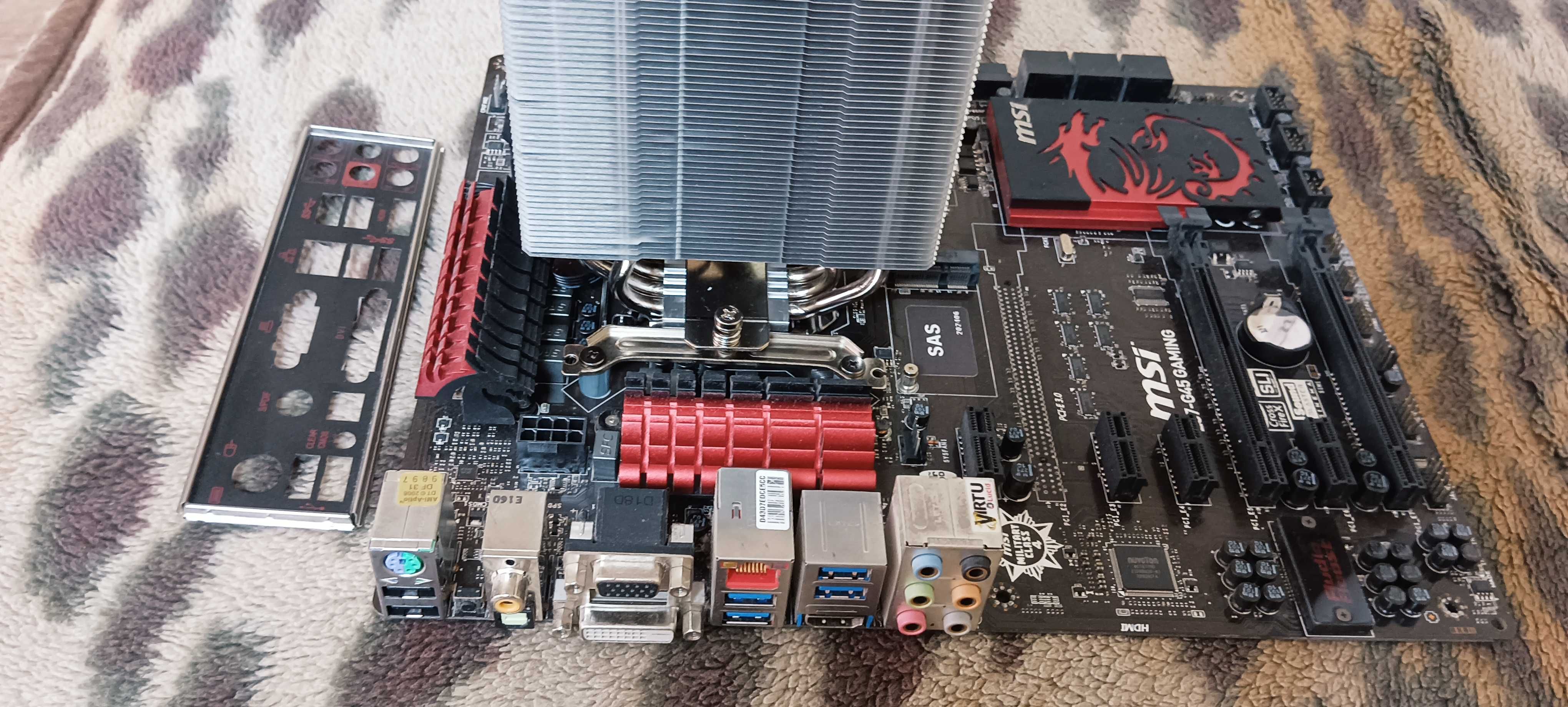 Комплект  Z87-G45 GAMING  16GB ddr3 1600mhz процессор i7-4790
