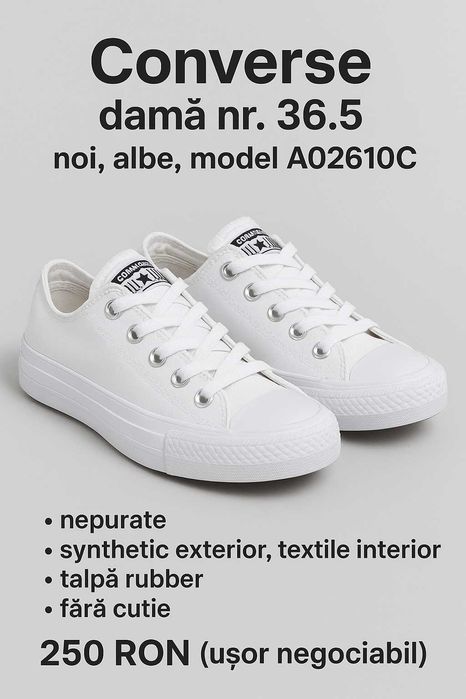 Adidasi converse,marime 36,5