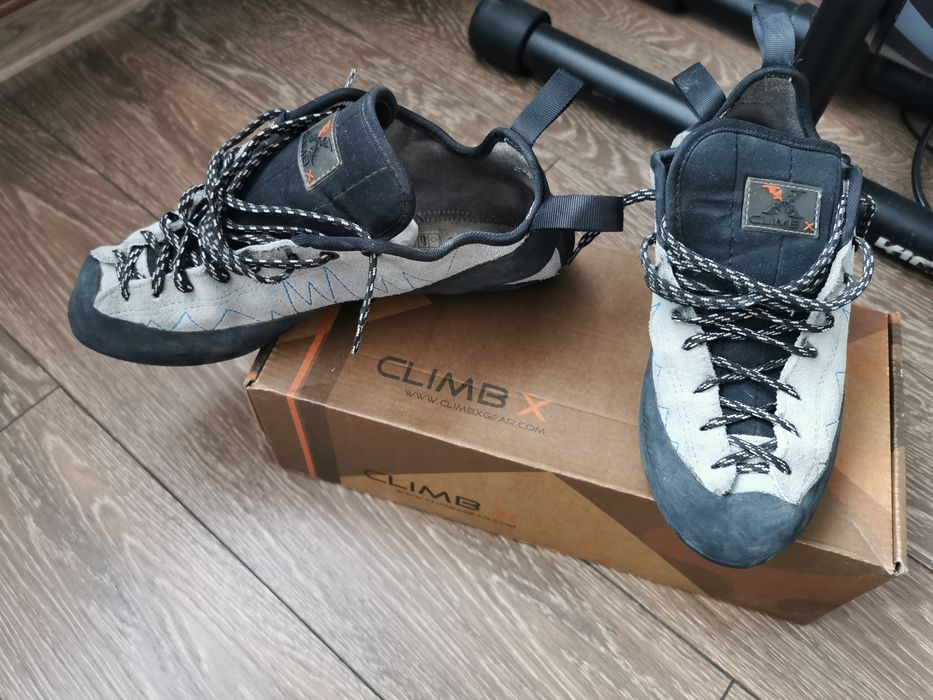 Espadrile cățărare ClimbX papuci bărbați escaladă mărimea 42