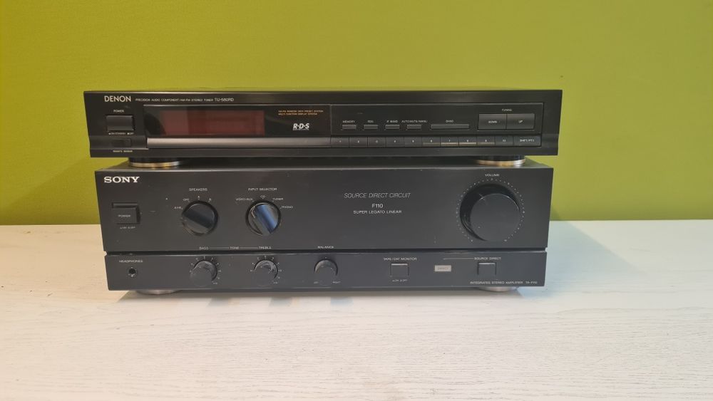 Amplificator Sony TA-F110 + radio Denon TU-580RD