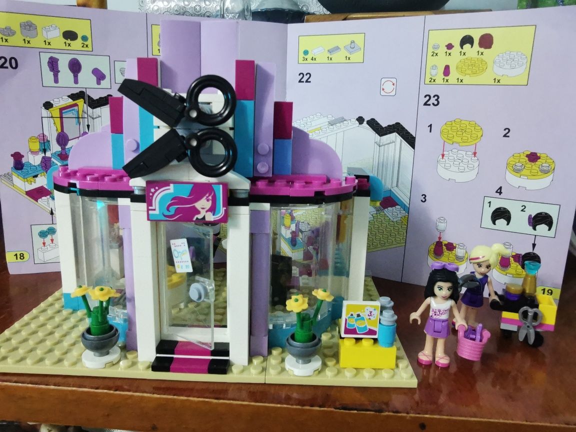 Lego friends парикмахерская