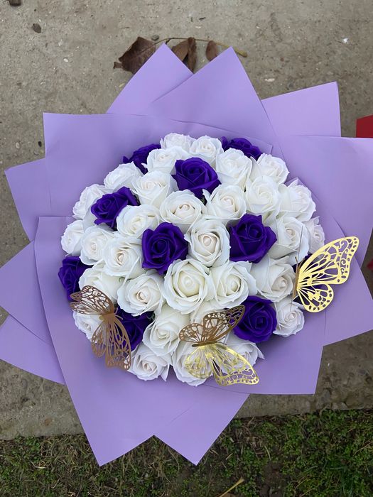 Buchete flori de sapun