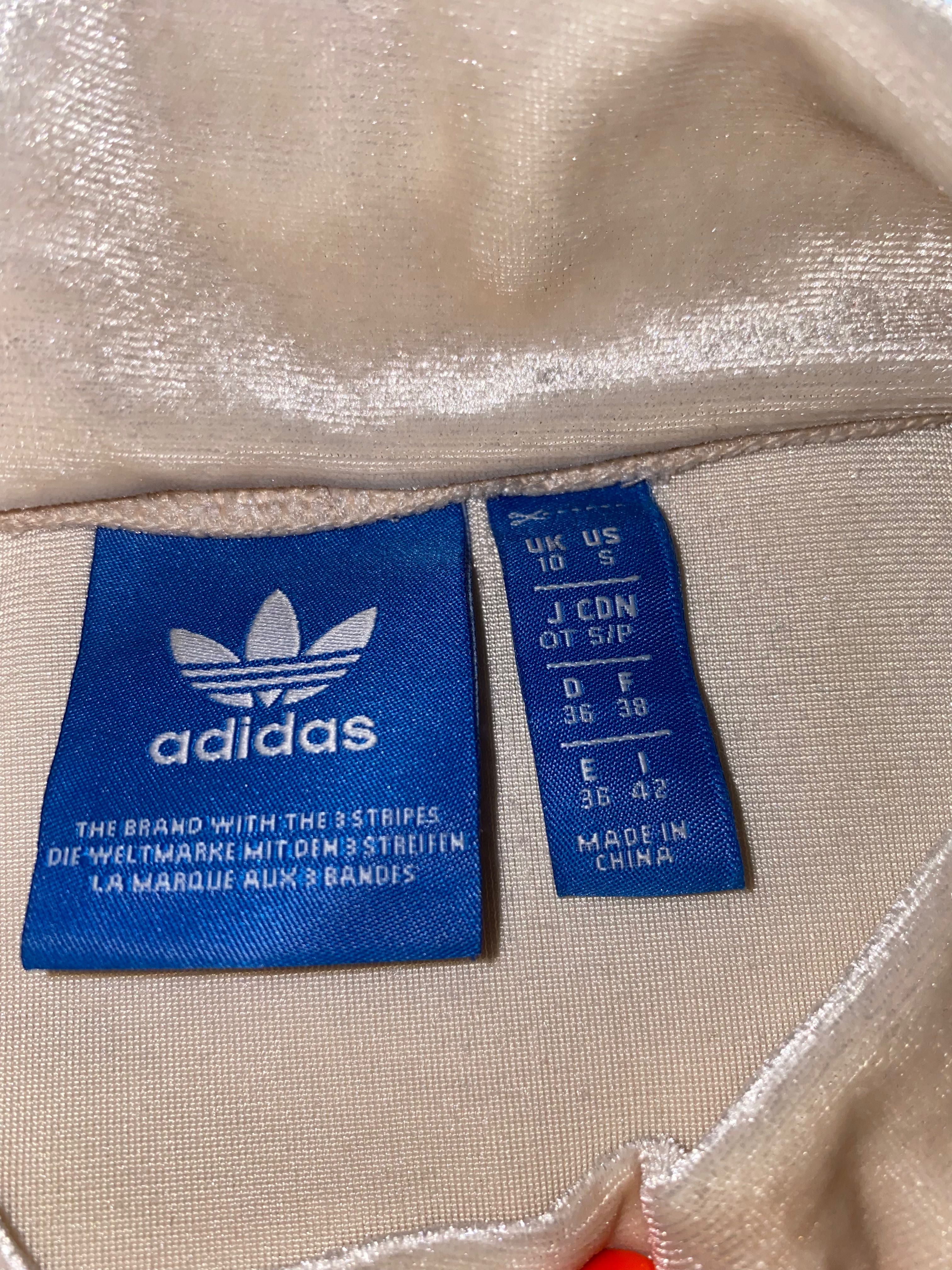 Hanorac Adidas original din catifea