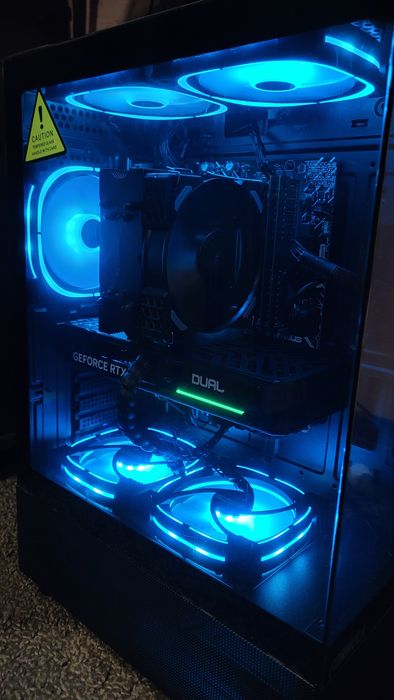 Новый системный блок игровой пк Core i5 12400 RTX 5050