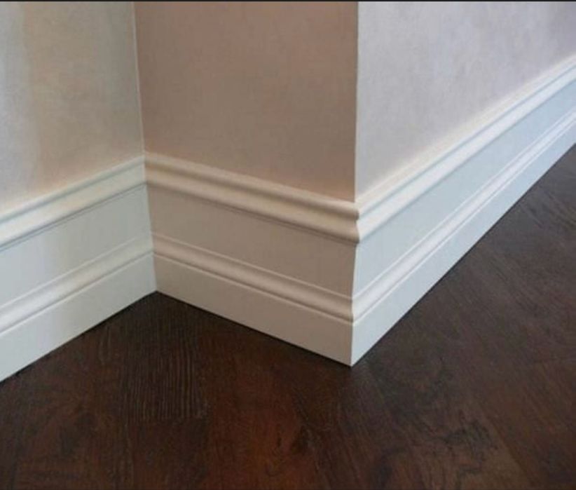 Плинтус МДФ. ПОЛИМЕР  установка