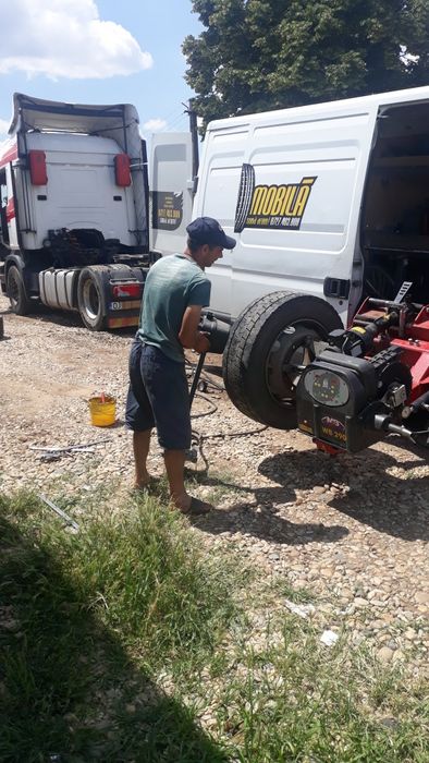 Vind vulcanizare mobilă pentru autoturisme, camioane și utilaje agrico