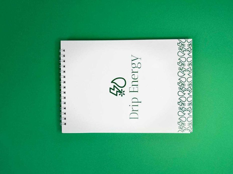 Purjinali A5 brendli blaknot | Logotipli daftar | 12 000 so‘mdan