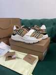 Adidasi Burberry piele naturala Full Box colectie noua
