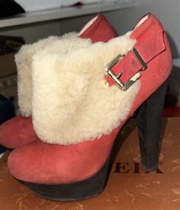 Сапожки натуральный мех