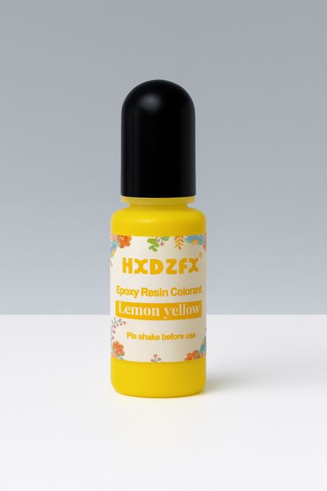 rășină epoxidică – pigmenți, pudră colorată, cutii metalice