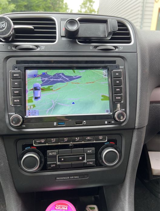 Navigatie Carplay 6GB Golf 5 6,PassatB6 B7 CC,Touran,Sharan,Seat,Skoda