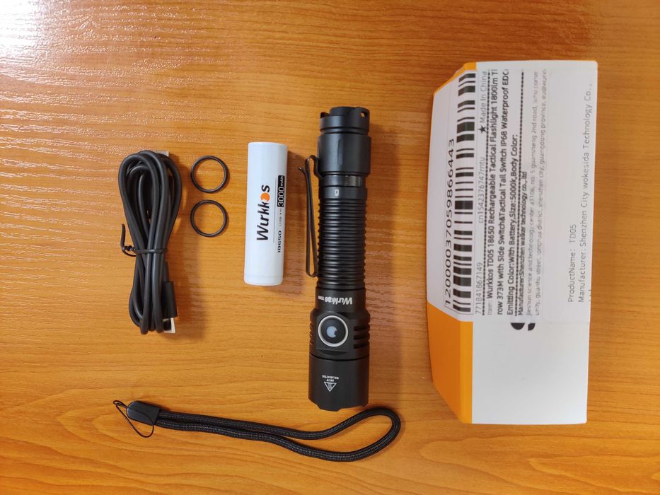 Фенер Wurkkos td05, SFT40, 1800lm.