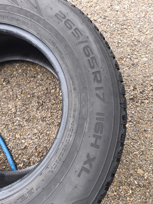 265/65/17" 4бр Nokian Wr Suv3 ,dot3321,7mm
