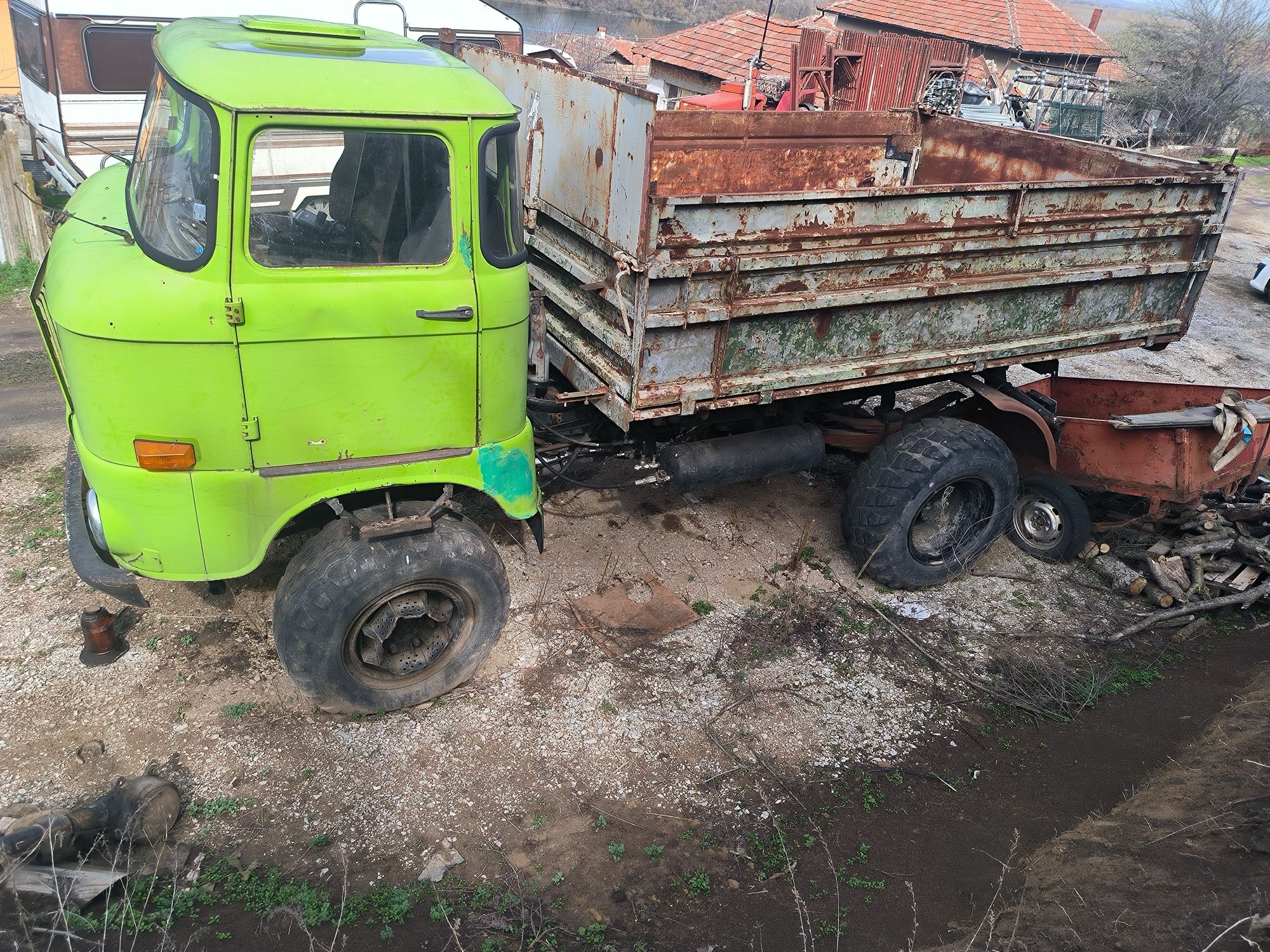 Ифа W50L 4×4 самосвал