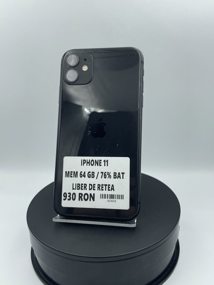 iPhone 11 64Gb 76%Baterie   GARANTIE #42468