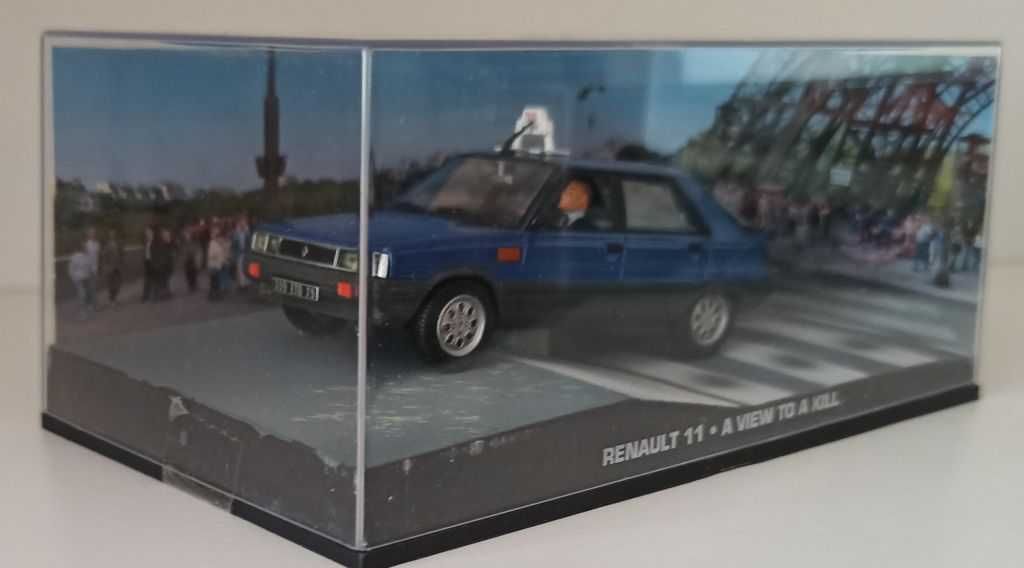 Macheta Renault 11 PH1 FL Taxi Paris James Bond 007 - Altaya 1/43