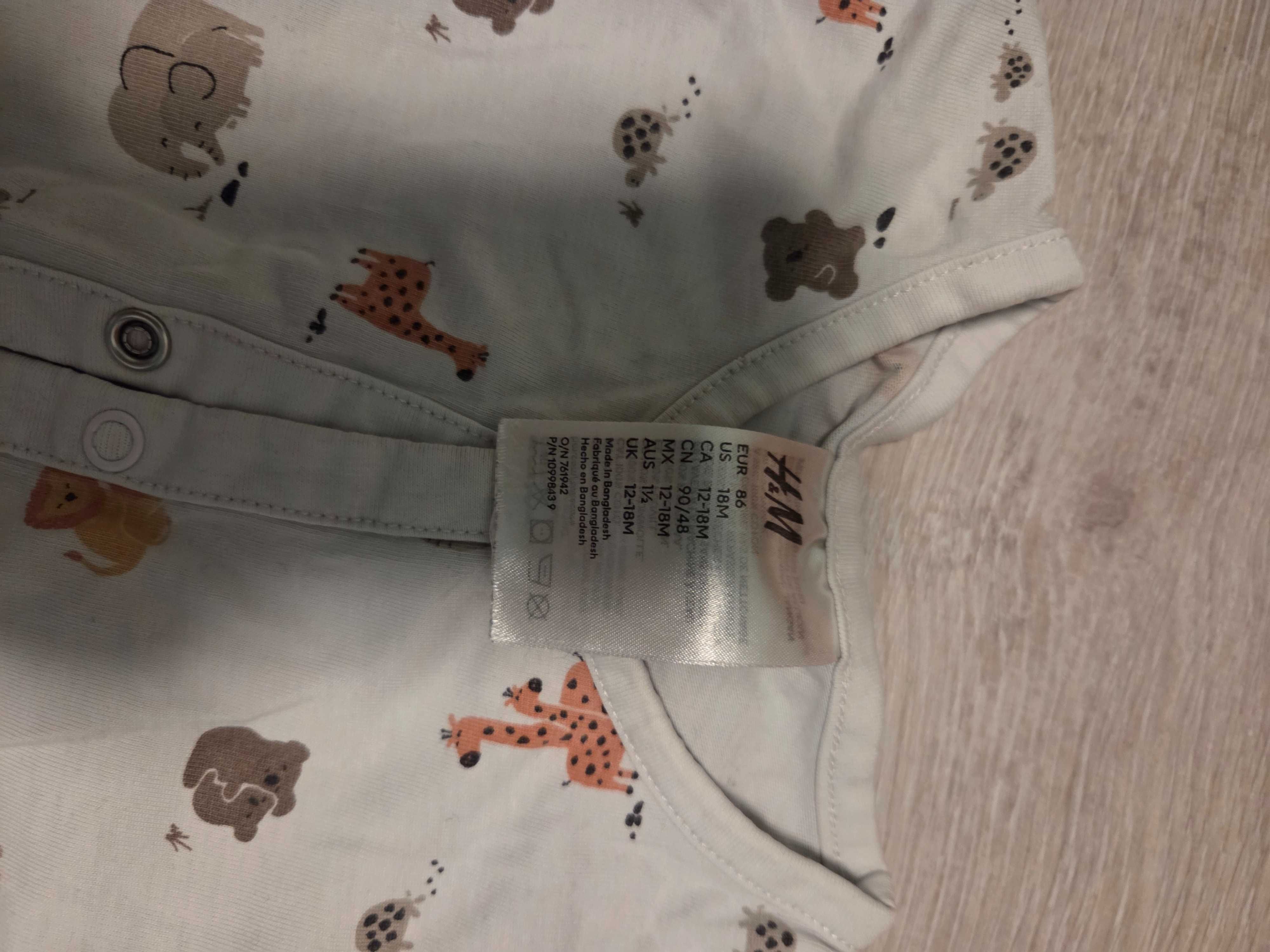 Бебешки ромпър , орагничен памук H& M, 18 m.
