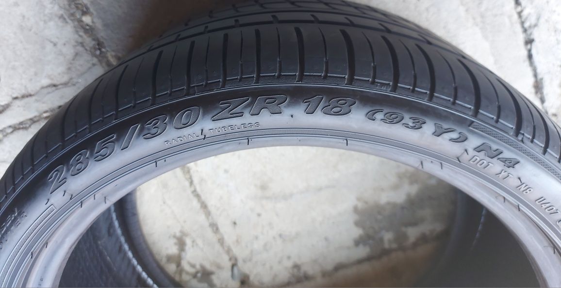 Set 2buc 285/30 R18 93Y N4 Pirelli P Zero Rosso vară