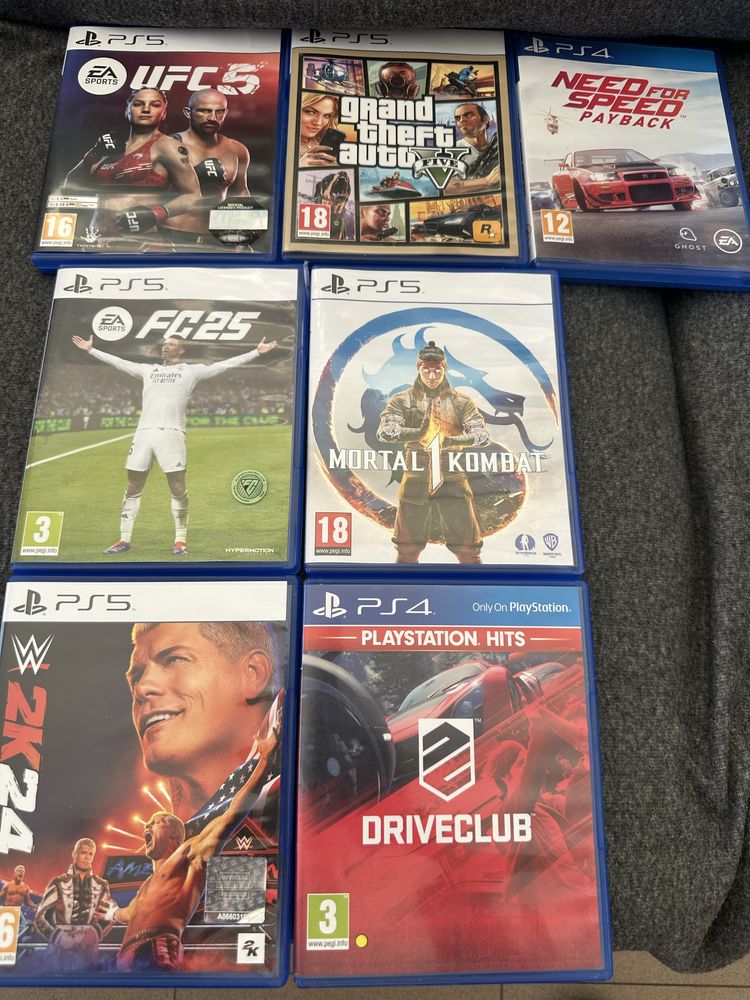 Playstation 5 disk+2 джойстика и игри