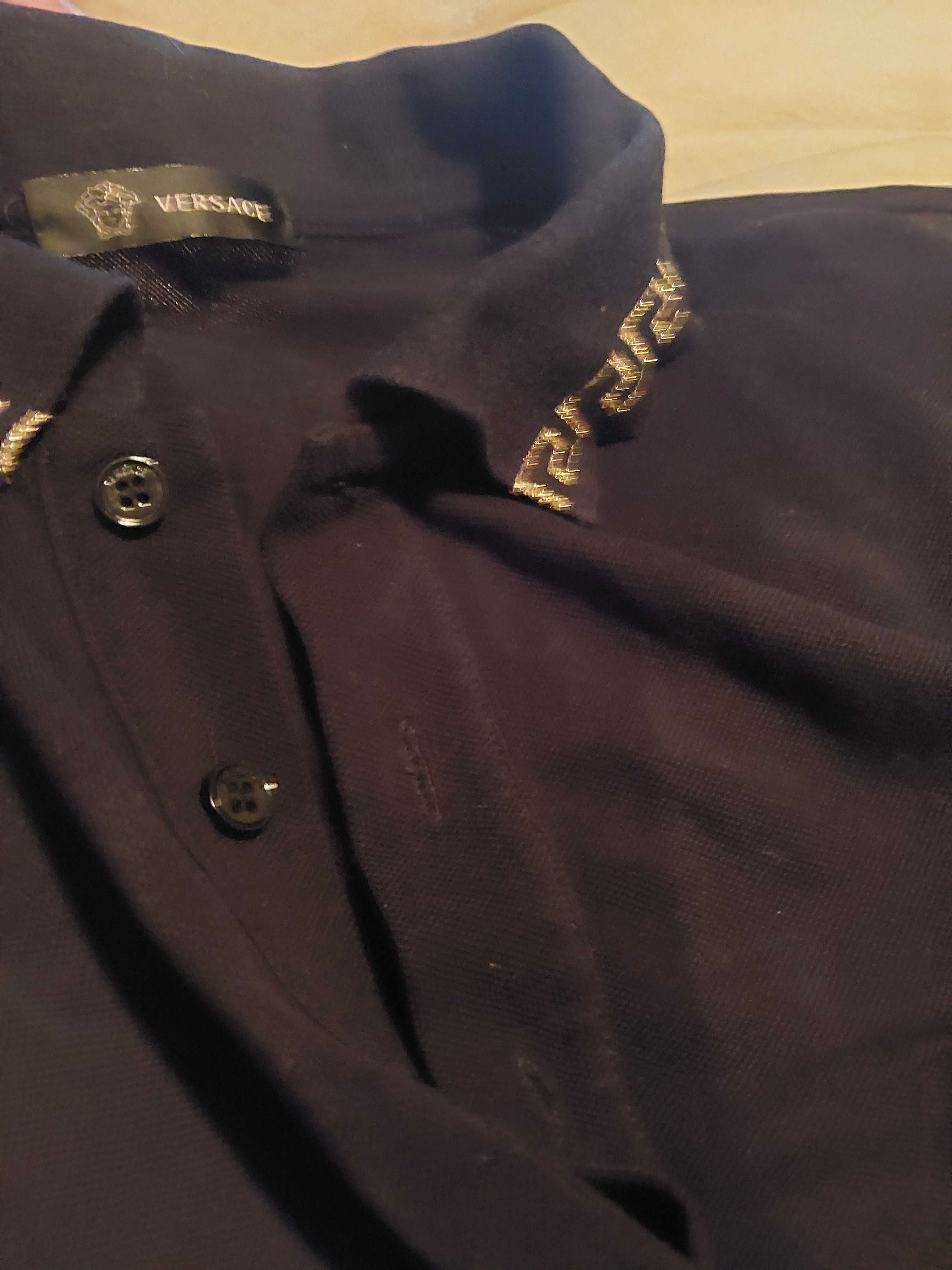 Ives Saint Laurent/ VERSACE Size XL 100% памук Страхотна Мъжка риза