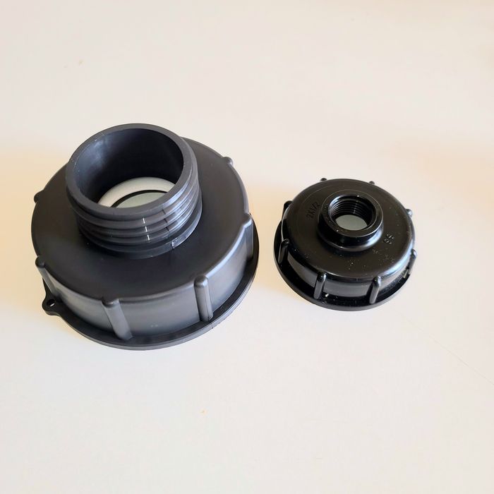 Adaptor racord cuplă bazin IBC 10cm și 6cm