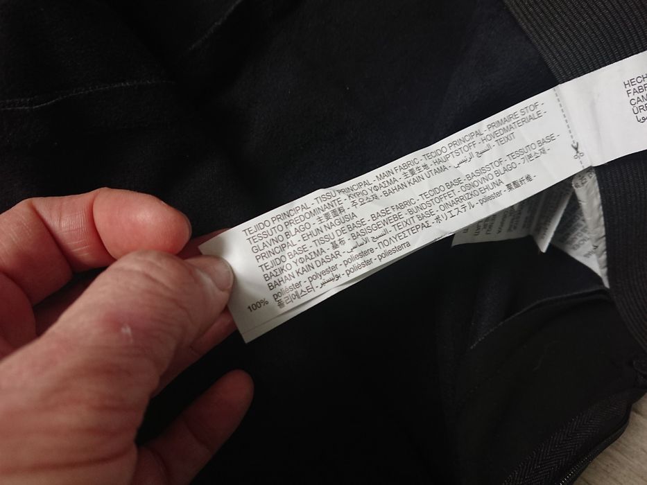 Pantaloni de imitație piele Zara, L femei