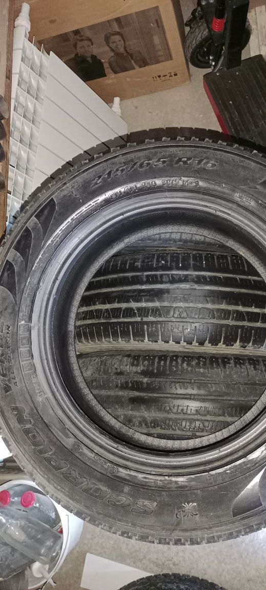 Шины 215/65 R16 летние Б/у