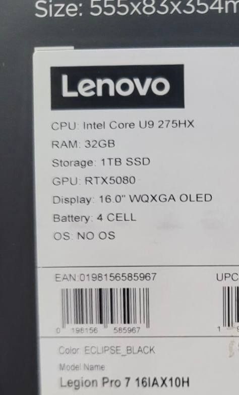 Lenovo Legion Pro 7