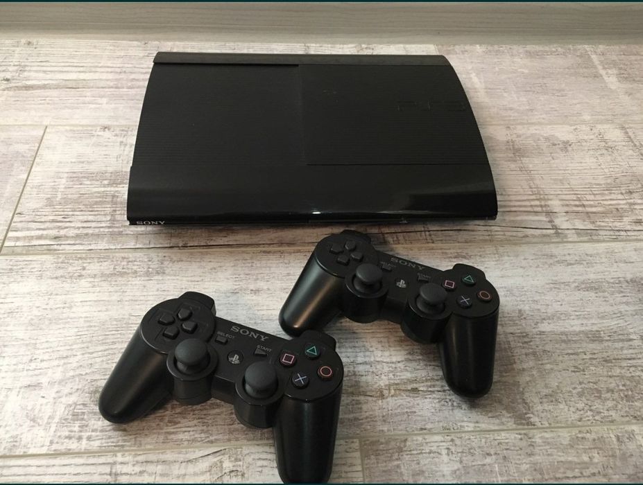 Прошитая PS3 Super slim 45 игр 500 Гб, Каспи Рассрочка Каспи RED