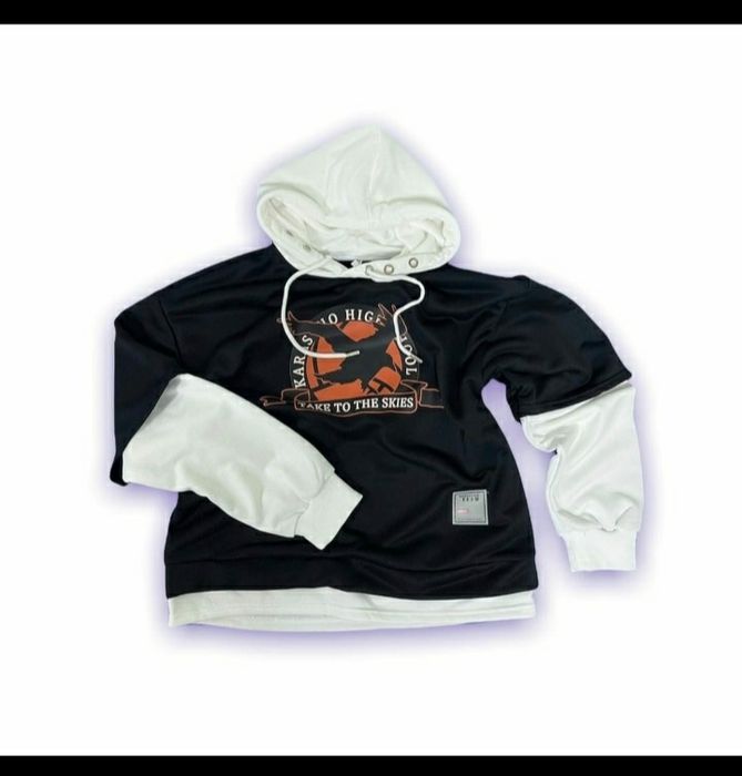 ТОП ОДЕЖДА!! Худи в стиле аниме "Волейбол"