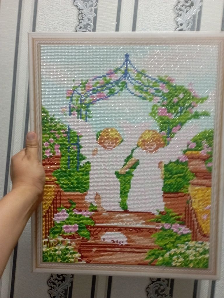 Rasim qo'l mehnati mazayka qilingan