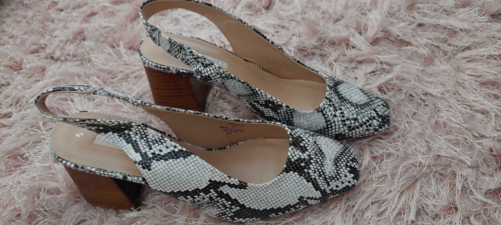 Елегантни дамски сандали  Dorothy Perkins еко кожа, р-р 39