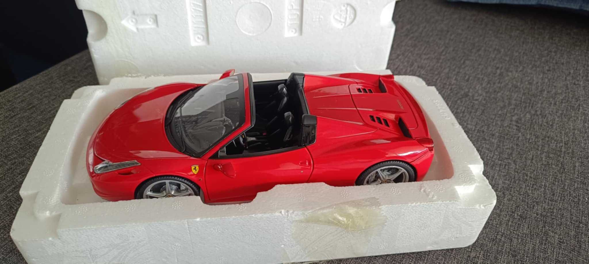 Macheta Ferrari 458 Spider HW Elite 1/18