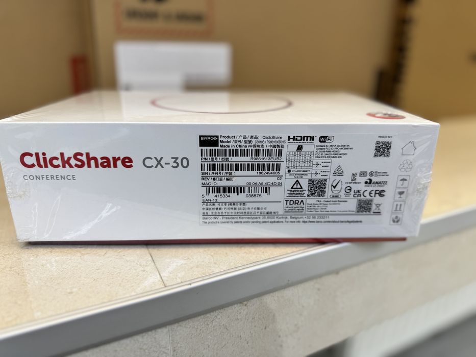 Sistem de Prezentare Barco ClickShare CX-30 Nou sigilat