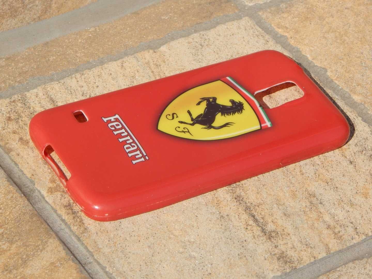 Husa telefon iPhone 7/8/SE Samsung Galaxy S7 cu sigla Ferrari