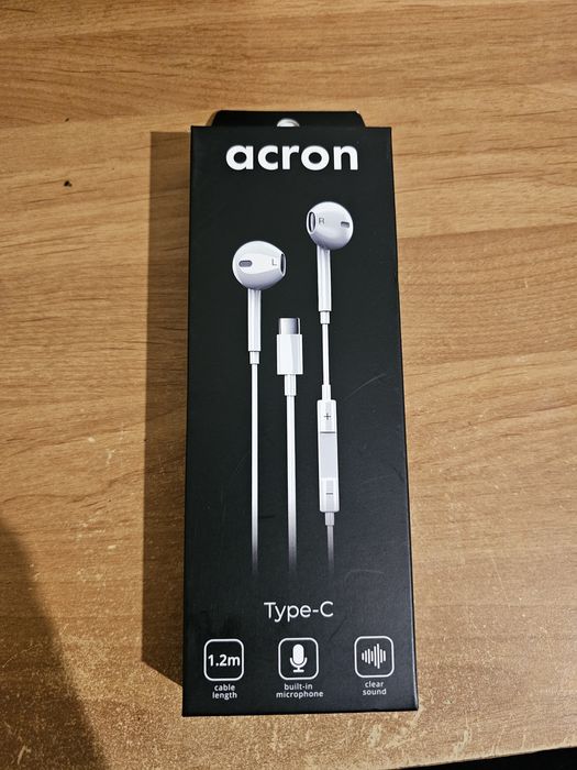Наушники проводные USB Type-C Acron M02