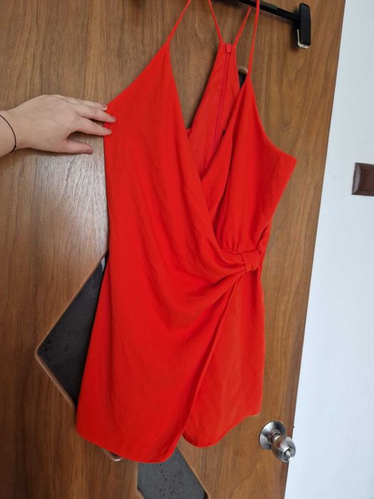 Salopeta fusta-pantalon, marimea 38-40